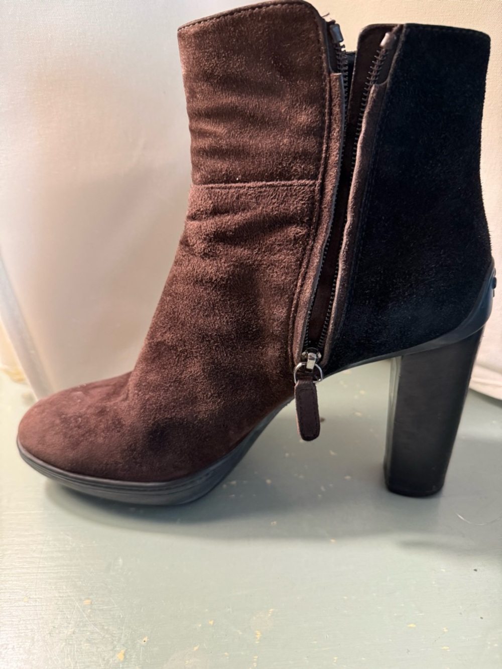 Women’s Tod’s Brown Suede Ankle Boots